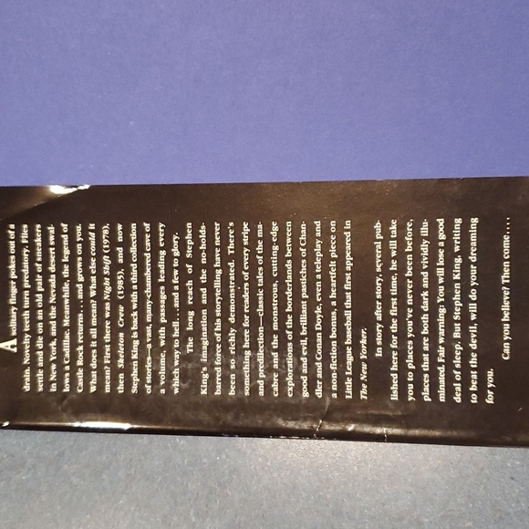 Stephen King hardcover book π» Nightmares & Dreamscapes πΊοΈ like new condition - Picture 6 of 8